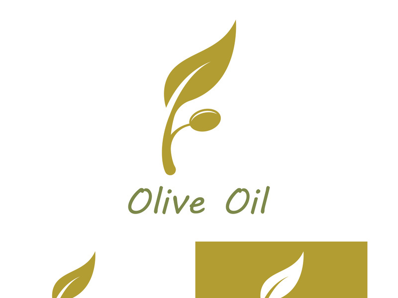 Olive fruit logo design.