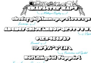 Mollusca Font Trio | Doodle Font