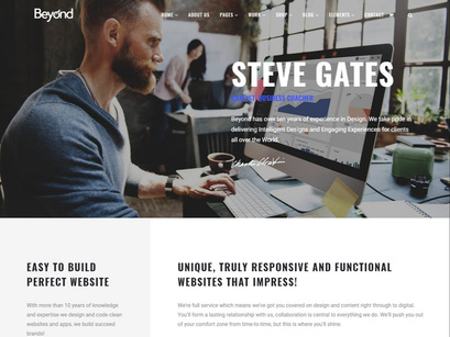 Beyond All-in-One WordPress Theme
