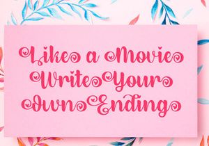 Dirly Belly - Lovely Calligraphy Font
