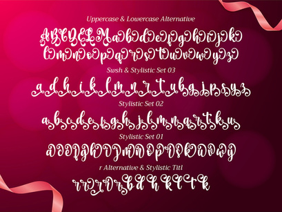 Monitha - Script Font