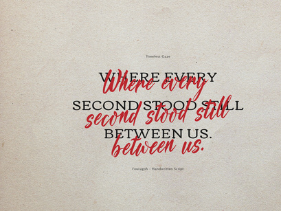 Fouragoh | Handwritten Script