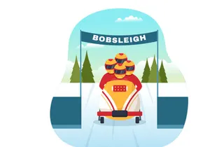 11 Bobsleigh Sport Illustration