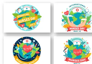 12 International Nurses Day Illustration