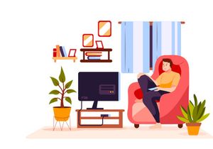 M95_Relax at Home Illustrations
