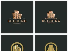 Building logo vector illustration design,Real Estate logo template, Logo symbol icon