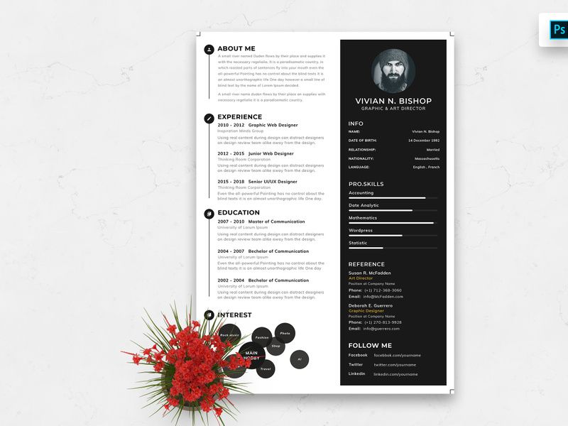Resume CV Template-99