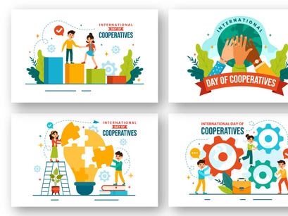 9 International Day of Cooperatives Illustration