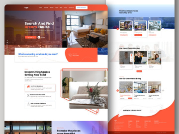 Real Estate Website Template preview picture
