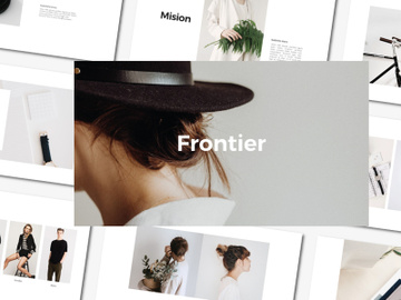 Frontier - Keynote Template preview picture