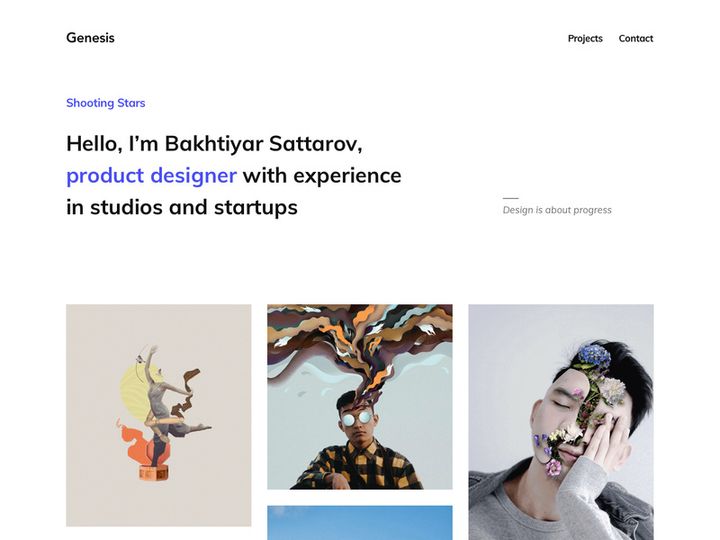 Genesis Portfolio Template