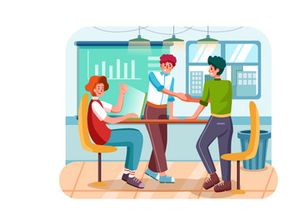 M120_Business Office Illustrations