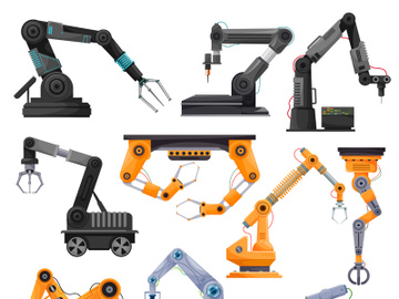 Industrial robot manipulators, robotic arms preview picture