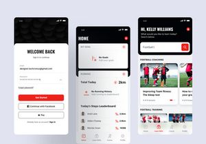 Football Coaching App UI Kit