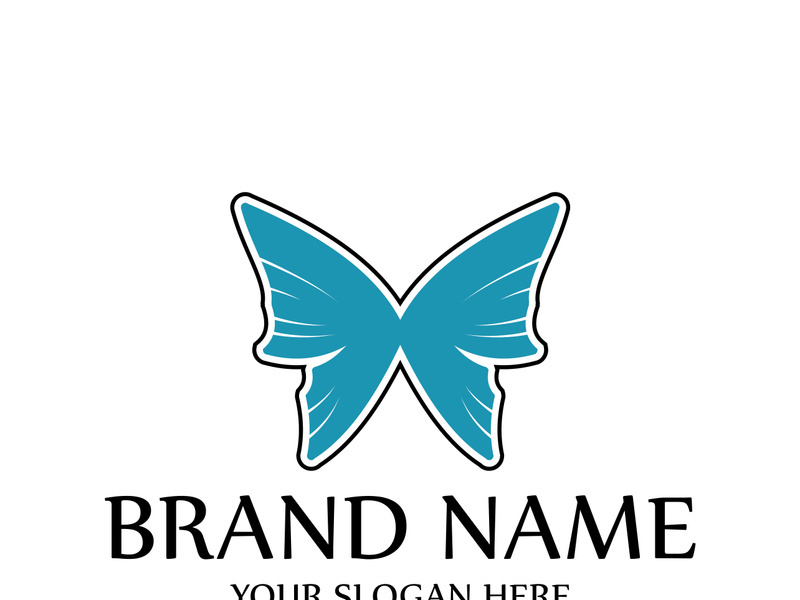 Butterfly logo design
