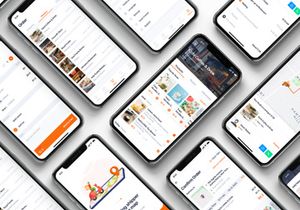 GonEats - Food Delivery UI Kit for Sketch