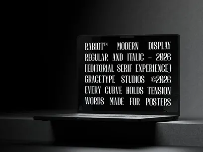 Rabiot | Modern Display Serif