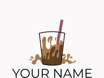 Bubble tea logo preview picture