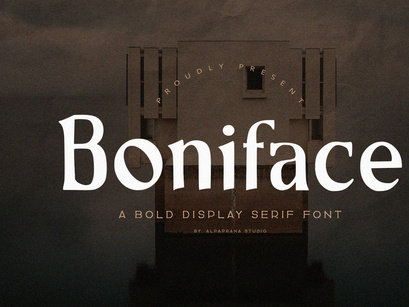 Boniface - Display Serif Font