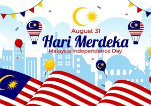 14 Malaysia Independence Day Illustration