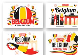 10 Belgium Independence Day Illustration