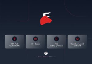 Red 2.0 - Wireframe Kit