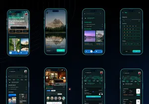Travel Mobile App UI Kit | Travel Booking App | Booking App | Travel