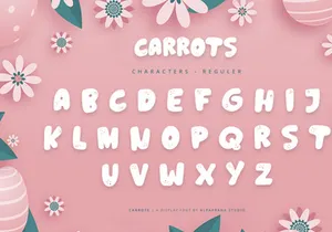 Carrots - Display Font