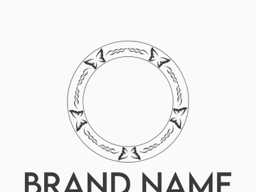 Butterfly logo design preview picture