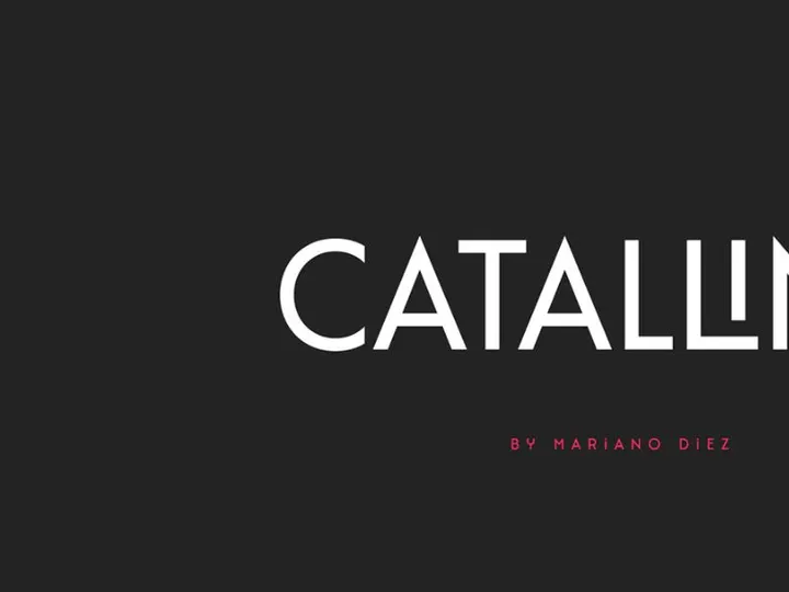 Catallina | Free font