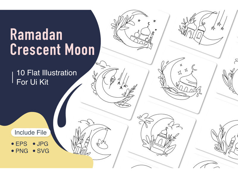 Ramadan Crescent Moon