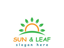Sun logo design with a modern concept.