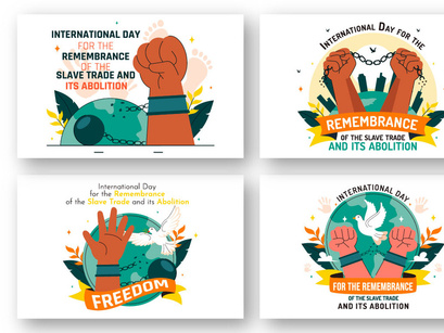 10 Day of the Slave Trade and Abolition Illustration