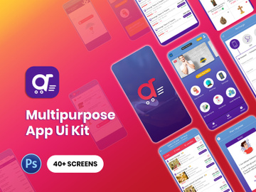 Multi Services App UI Kit preview picture