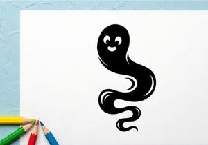 Cute Cartoon Snake Character with Friendly Expression for Kids Content