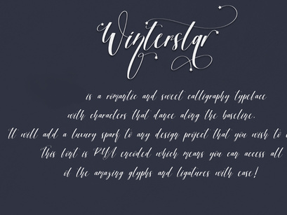 Winterstar Script Font