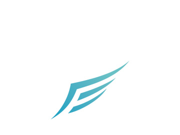 Falcon Wing  Vector Logo Icon Template preview picture