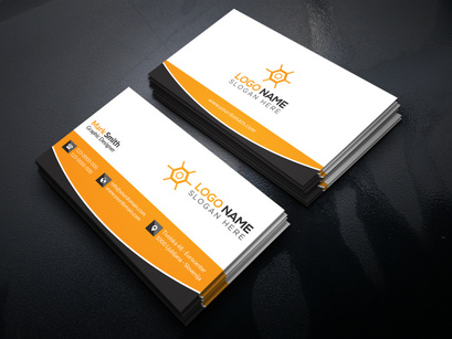 Corporate And Creative Business Card Design Template