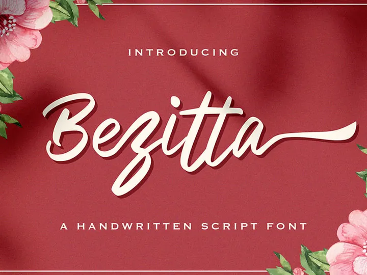 Bezitta - Handwritten Font