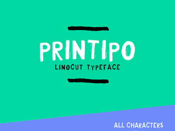 Printipo Free Font preview picture
