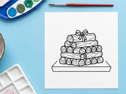 Holiday celebration background with festive elements