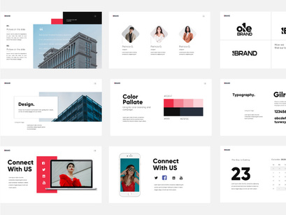 One brand - PowerPoint Template