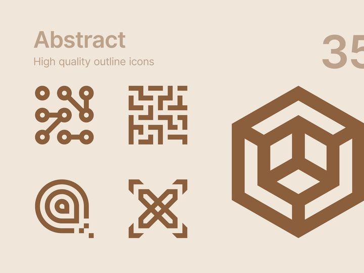 Abstract icons #2
