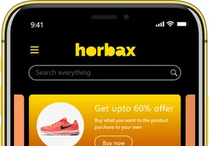 Horbax Ecommerce App for ios - UI Kit