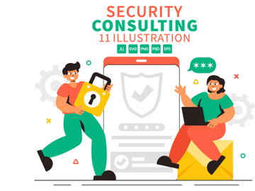 11 Security Consulting Illustration preview picture