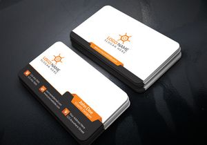 Corporate Business Card Design Template