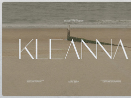 Kleanna | Minimalist Sans Serif preview picture
