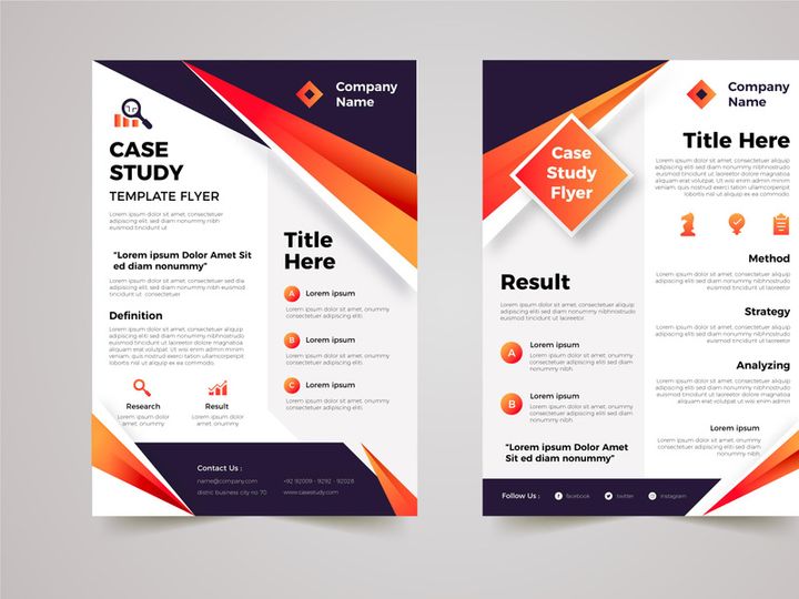 Case study Business Flyer