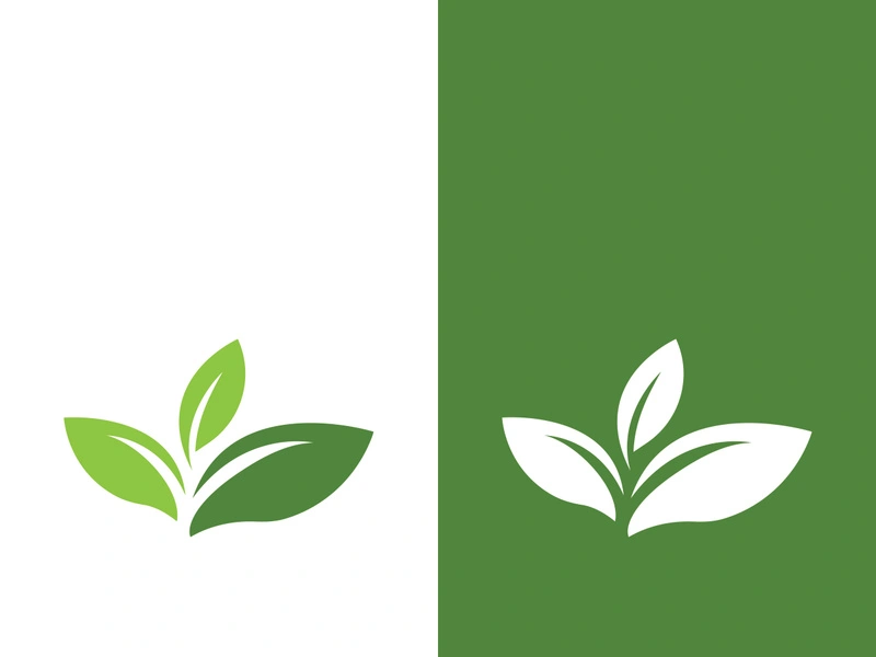 Green tree leaf nature logo images illustration design