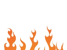 Fire flame background vector illustration design template